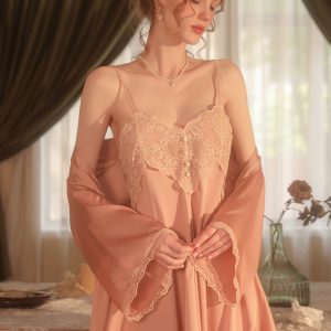 Váy ngủ, đầm ngủ lụa satin MC-1002